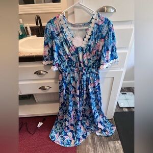 Colorful Floral Maxi Dress